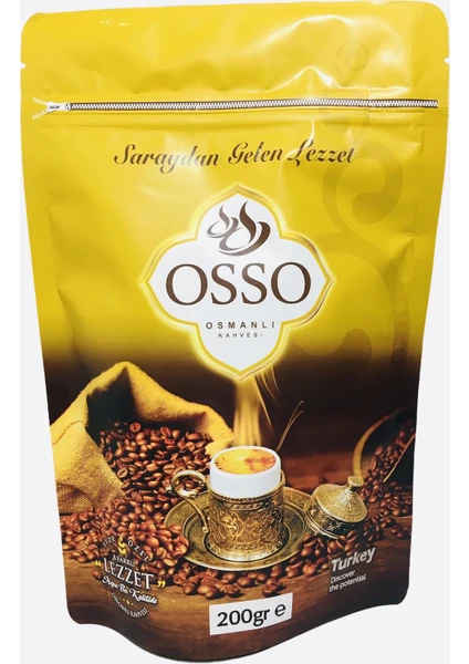 Osso 0smanlı Kahvesi 200 gr 3'lü Set