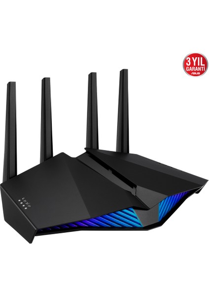 DSL-AX82U Wifi6 DualBand Gaming Ai Mesh AiProtection Torrent Bulut-PS5 Uyumlu Dlna 4G Vpn ADSL VDSL-Fiber Modem Router