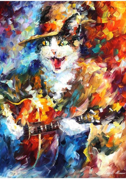 Gitarist 2 1000 Parça Ahşap Puzzle Yapboz