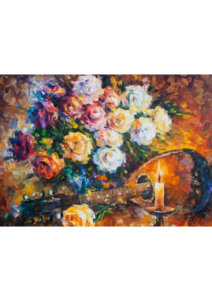 Leonid Afremov 1000 Parça Ahşap Puzzle Yapboz