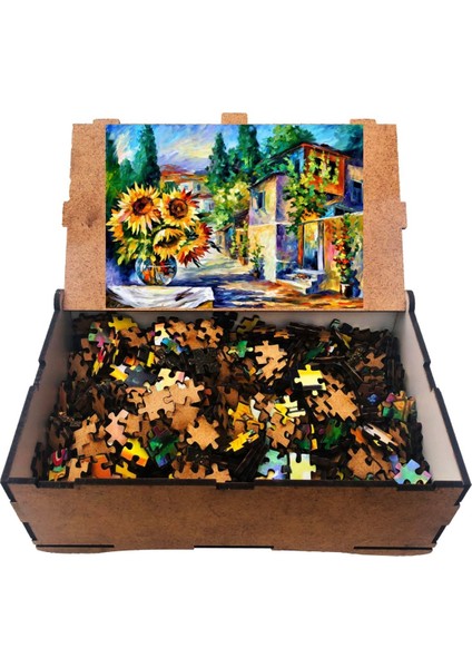 Leonid Afremov 2 1000 Parça Ahşap Puzzle Yapboz