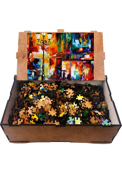 Leonid Afremov 5 1000 Parça Ahşap Puzzle Yapboz
