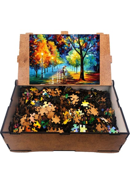 Leonid Afremov 6 1000 Parça Ahşap Puzzle Yapboz