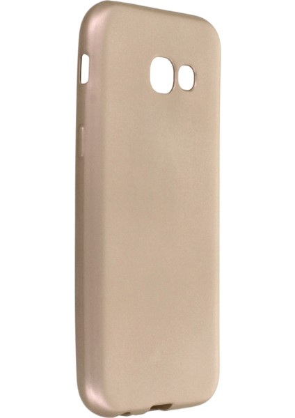Samsung Galaxy A5 2017 / A520 Kılıf Rubber Silikon - Gold