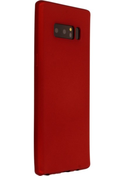 Samsung Galaxy Note 8 Kılıf Rubber Silikon - Bordo