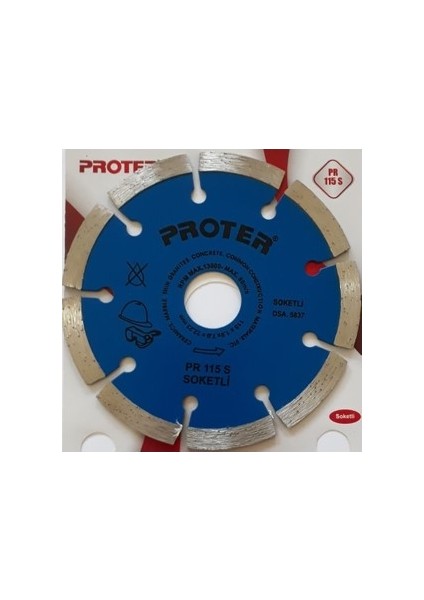 Pr 115 S Soketli Elmas Testere Proter