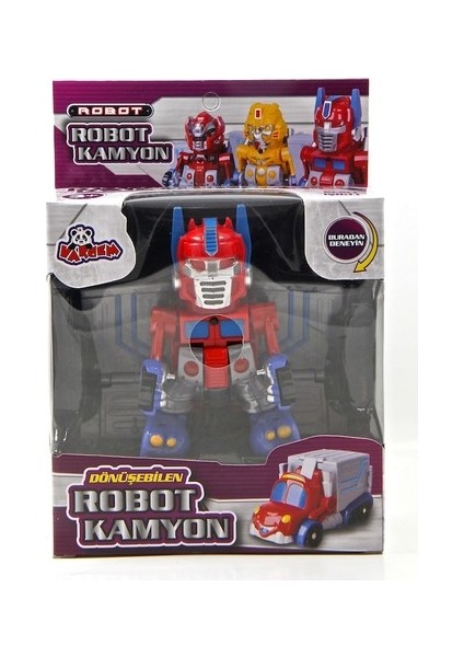 Dönüşebilen Robot Kamyon - 338-A/338-B/338-C