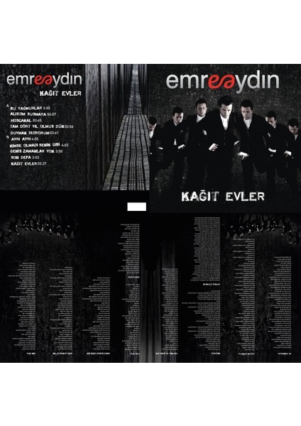 Emre Aydın-Kağıt Evler (Kırmızı Plak)