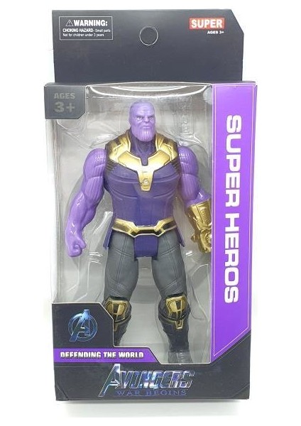 Thanos 20 cm Işıklı Figür - W15A-F-THANOS