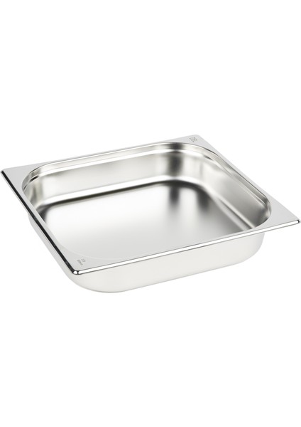 Natsan-Paslanmaz Çelik Gastronom Küvet Gn 2/3-65 (35,4 x 32,5 x 6,5 Cm)