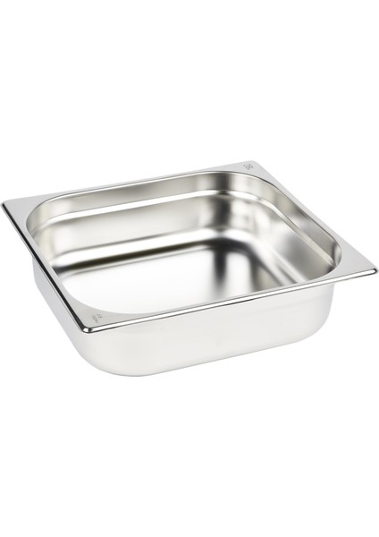 -Paslanmaz Çelik Gastronom Küvet Gn 2/3-100 (35,4 x 32,5 x 10 Cm)