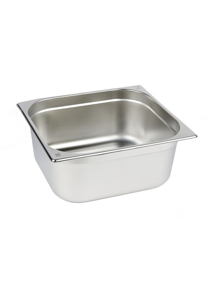 -Paslanmaz Çelik Gastronom Küvet Gn 2/3-150 (35,4 x 32,5 x 15 Cm)