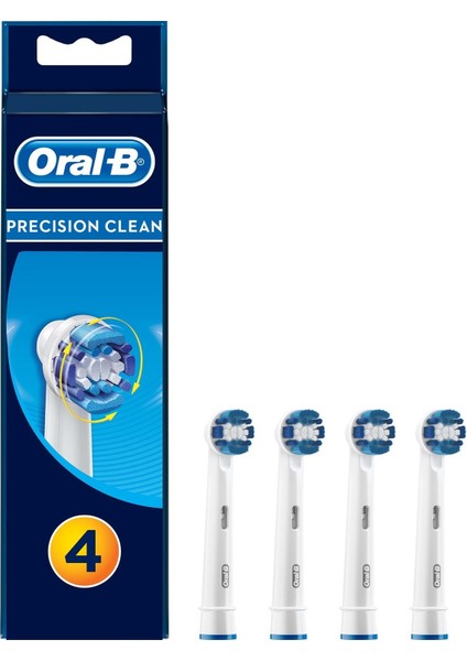 Diş Fırçası Yedek Başlığı Precision Clean 8 Adet (2pk*4)