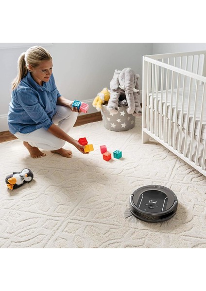Ninja Ion Robot Vacuum R85 Wifi-Connected With Powerful Suction