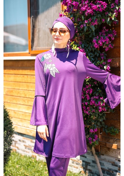 Tam Kapalı Mayo M2008 - Mor