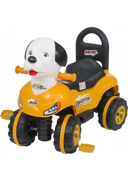 Enhoş Toys Pedallı Köpek Araba Sarı