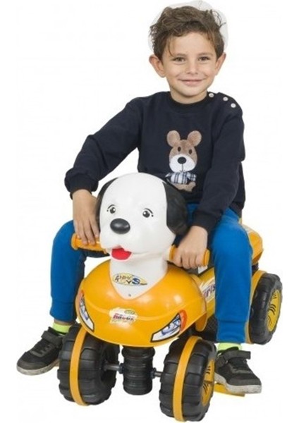 Enhoş Toys Pedallı Köpek Araba Sarı