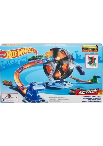 Hot Wheels Dönen Tekerlek Macerası Yarış Seti GJM77