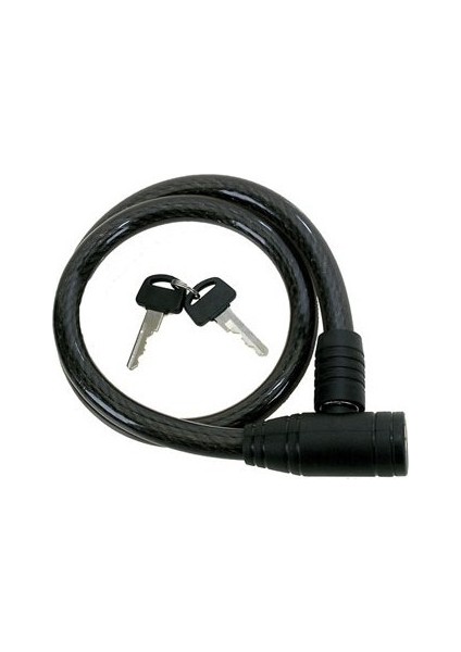 Çelik Halat Kablolu Motor Bisiklet Kilidi Motosiklet Kilit 1 M