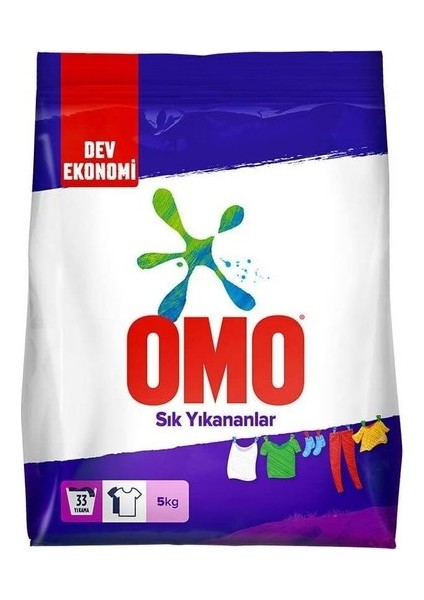 Omomatik Sık Yıkananlar 5 kg