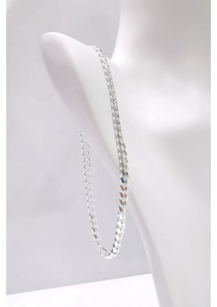 Silver Unisex Gurmet 4,4 mm Gümüş Bileklik fiyatları