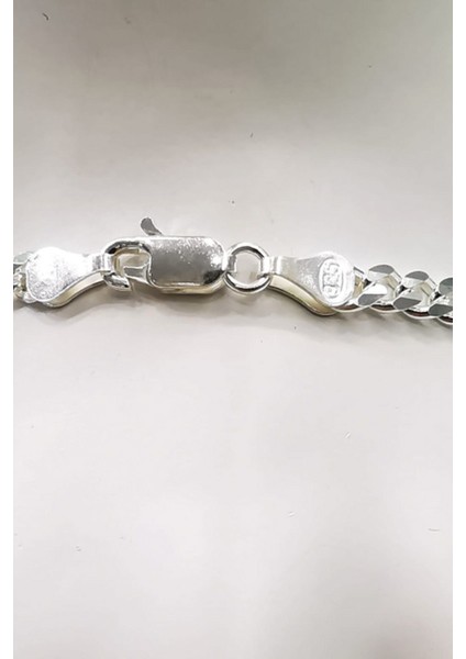 Silver Unisex Gurmet 4,4 mm Gümüş Bileklik fırsatları