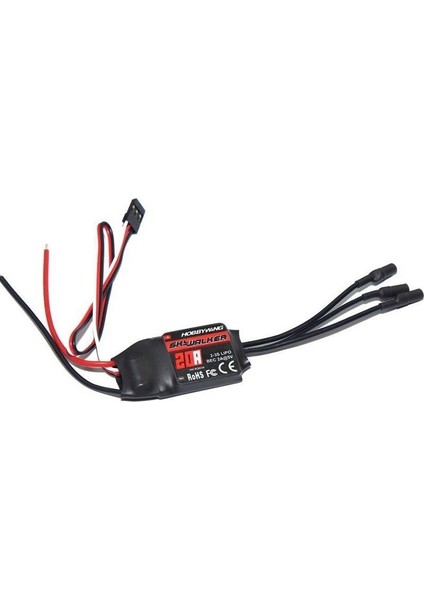 Esc 20A Brushless Fırçasız Motor Hız Kontrol Sürücüsü