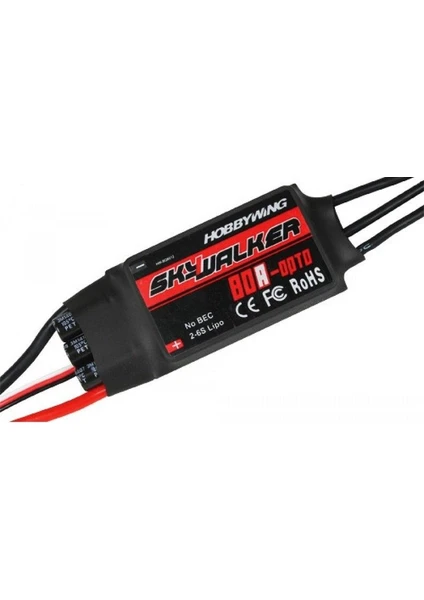 Esc 80A Brushless Fırçasız Motor Hız Kontrol Sürücüsü