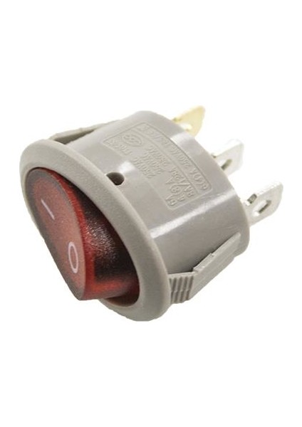 RS601 Oval Işıklı On/off Anahtar 3 Pin IC-134B