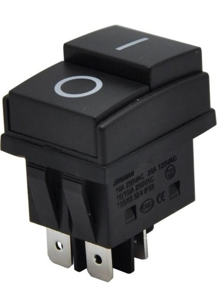 Kcd4 O-I On-Off Işıksız Anahtar Switch