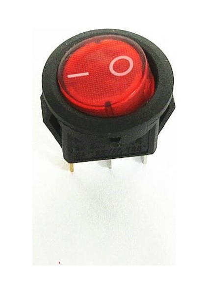 KCD11 Işıklı On-Off Anahtar 3 Pin