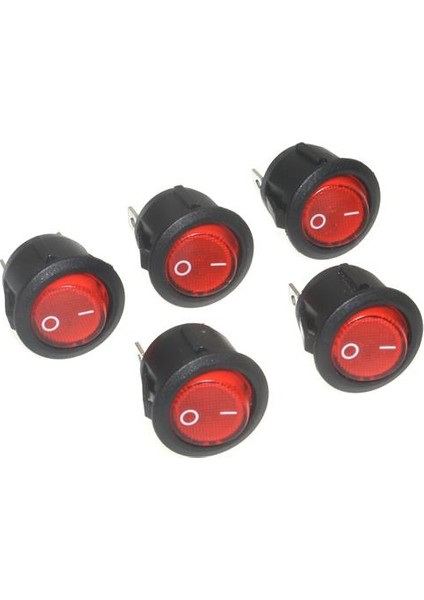 Kcd2 Işıklı 3-Pin On/off Anahtar