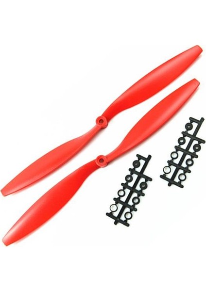 1245 Drone Pervanesi Seti Cw/ccw - Kırmızı