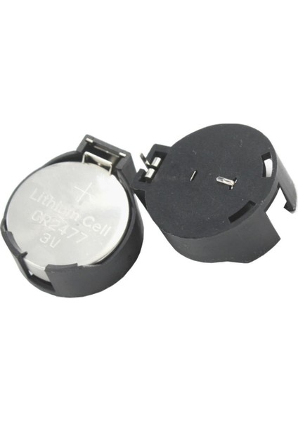 CR2477 Pcb Tipi Pil Yuvası BS-2477-1 Dıp