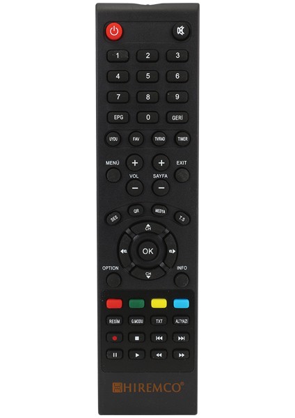 Hıremco Zapper Hd Plus*zapper Hd2* Mini Hd Plus * Goldmaster Mini Hd Kumanda