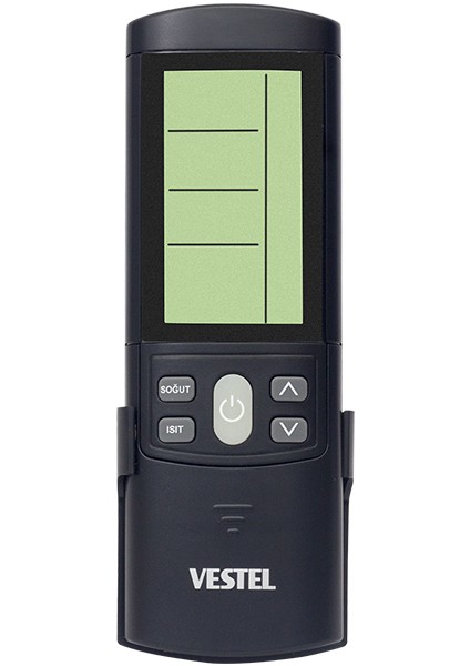 Vestel Siyah Klima Kumandası (32028581 L St-El P10C Gri)