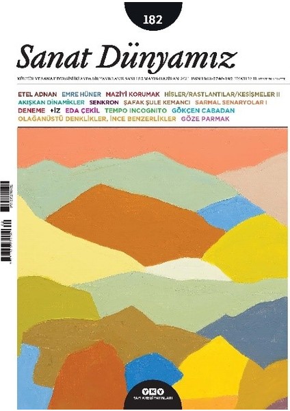 Sanat Dünyamız 182 / Mayıs - Haziran 2021 - Fisun Yalçınkaya