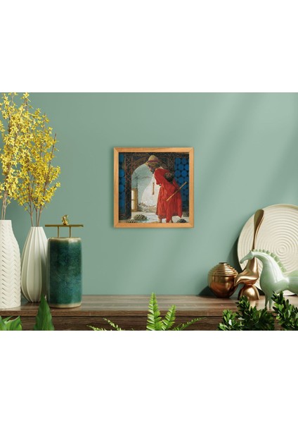 Gift Osmanlı El Yapımı Ahşap Çerçeveli Tablo-2