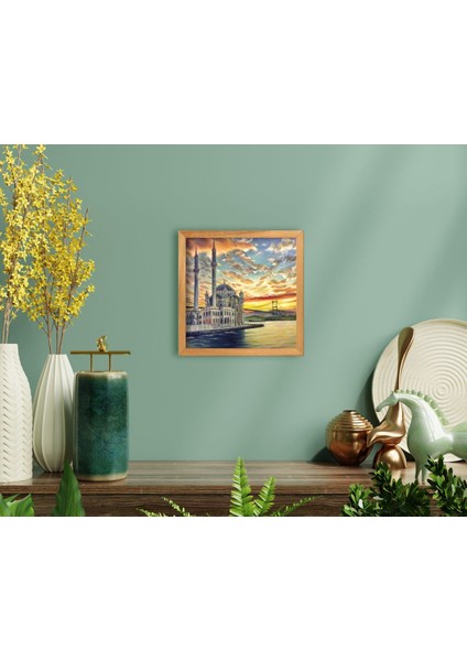 Gift Cami El Yapımı Ahşap Çerçeveli Tablo-2