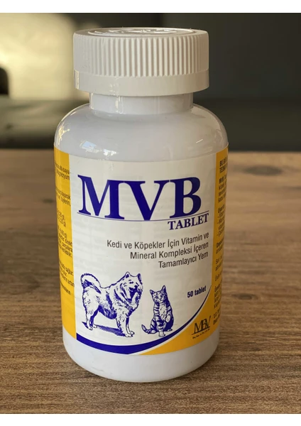 Mvb Köpek Için Vitamin Mineral 50 Tablet