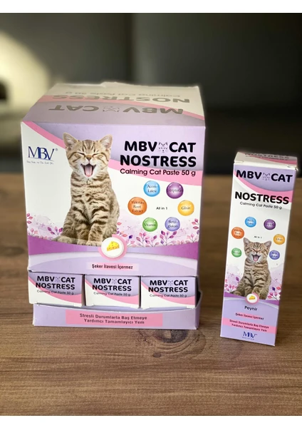 Mbv Cat Nostress Calming Cat Paste 50 gr