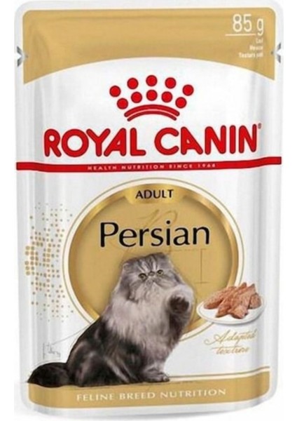 Pouch Persian Iran Kedisi Yaş Kedi Maması 85GR 6 Adet