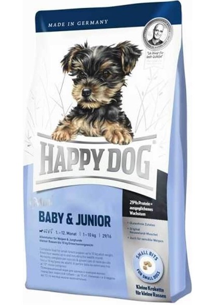 Happydog Mini Baby Junior Küçük Irk Yavru Köpek Maması 8 kg