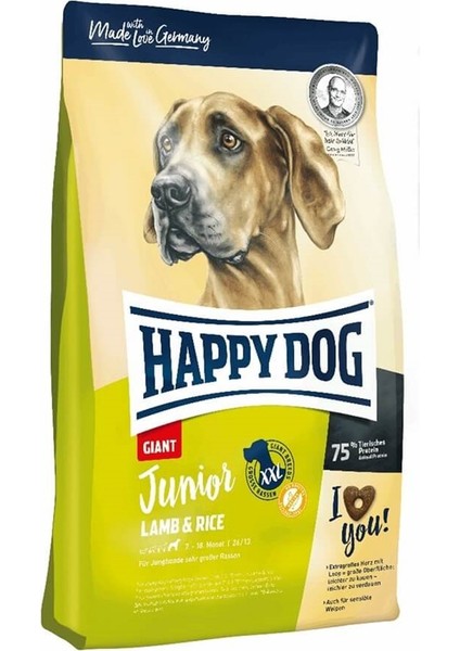 Happydog Junior Giant Dev Irk Yavru Köpek Maması 15 kg