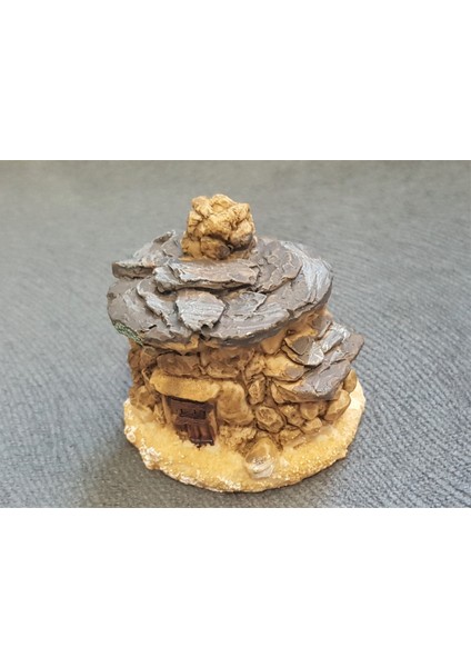 4,6cm Taş Ev Silikon Kalıp K-613, Polyester Kokulu Taş Sabun Alçı Mum Kalıbı indirimleri