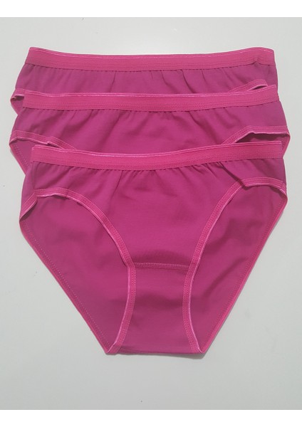 3'lü Paket Pamuklu Bikini