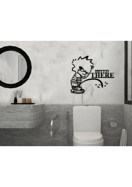 Gift Banyo Tuvalet Duvar Süsü-5
