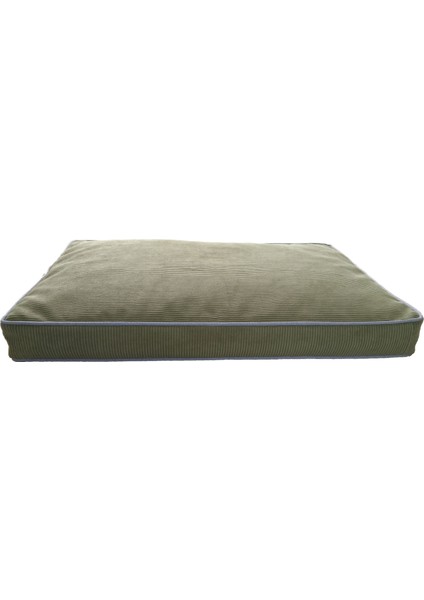 Lüks Visco Dolgulu Yıkanabilir Kedi Köpek Yatağı L 85 x 125 x 10 cm Çağla Yeşili