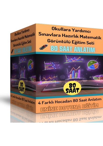 Okullara Yardımcı Sınavlara Hazırlık Matematik Seti (80 Saat Anlatım)