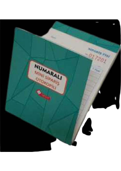 Mini Numaralı Sipariş Fişi Otokipili